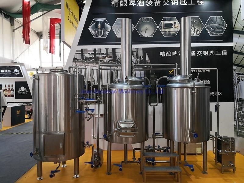 Cassman 200L 300L Micro Brewing Brewery Equipment Small Beer Production Line