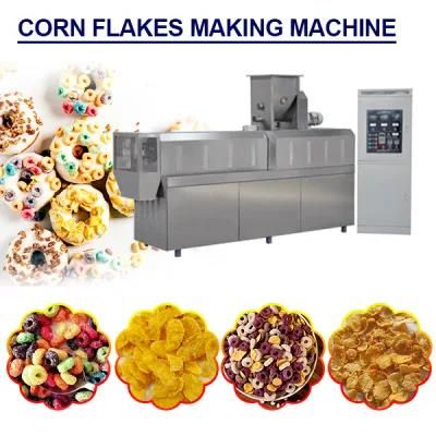 Corn Flakes/Corn Chips Making/Processing/Production Line/Equipment/Machine