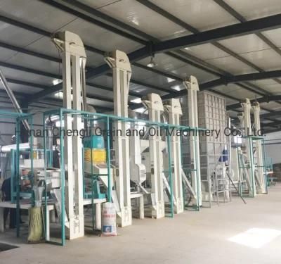 15-20 Tons Per Day Mini Rice Mill Machine for Raw Rice