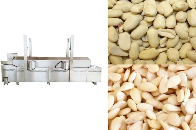 Continuous Conveyor Belt Blanche Machinery Groundnut Blanching Machine