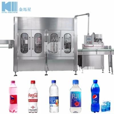 Automatic Carbonated Soft Drink Bottling Machine