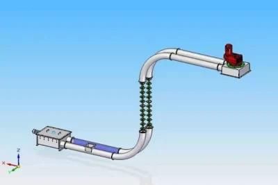 Food Tubular Conveyor Capacity Calculation Accessories for Sale