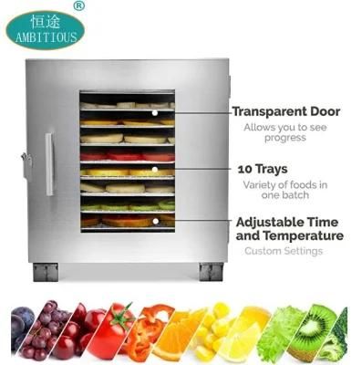 6 Layer Stainless Steel Mini Fruit Vegetable Meat Dehydration Machine