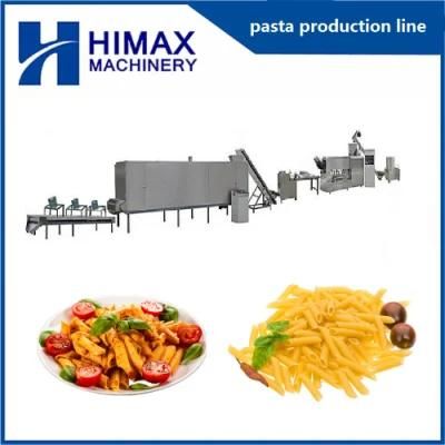 Automatic Mini Macaroni Pasta Making Machine Food Processing Production Line