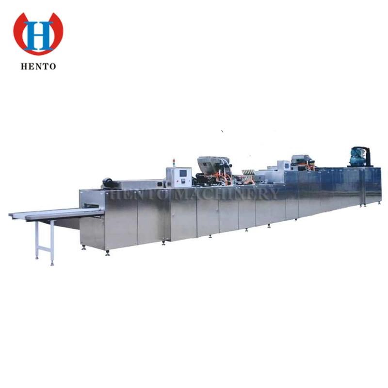 Industrial Large Scale Chocolate Maker Machine Price / Chocolate Moulding Machine / Chocolate Production Line