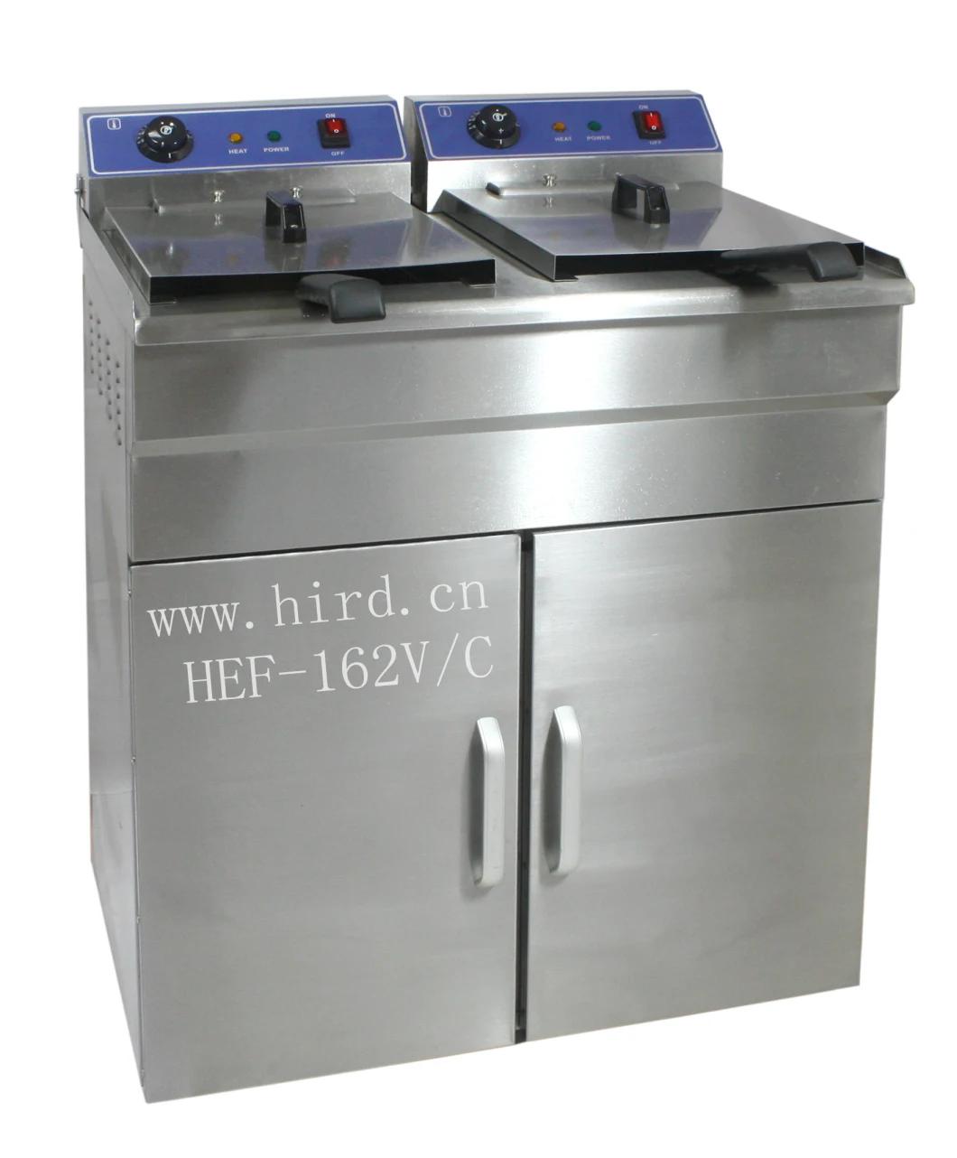 Electric Deep Fryer (WF-162V/C) with Cabinet
