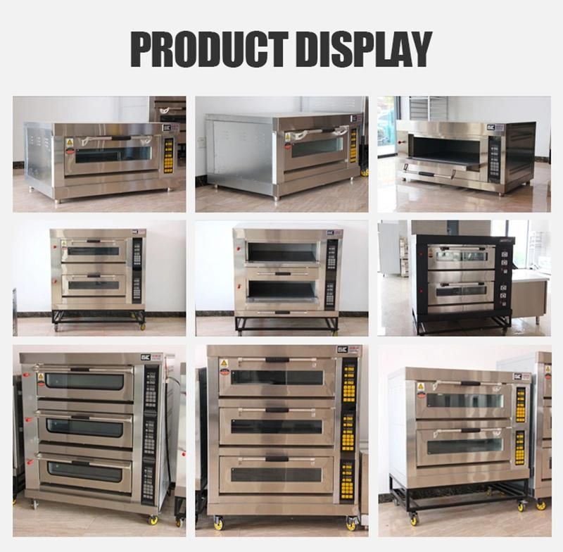 Cheapest Price Bread Bakery Pizza Meat Maker Gas Electric Commercial Kitchen Equipment Toaster Deck Oven