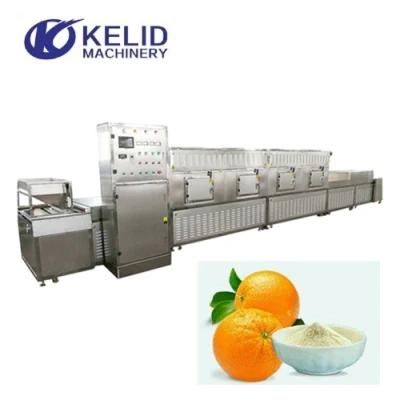 20 Kw Industrial PLC Control Microwave Orange Juice Powder Fruits Juice Power Drying and ...