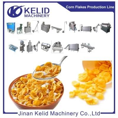 New Design High Consumption Cereal Corn Flakes Processing Machine