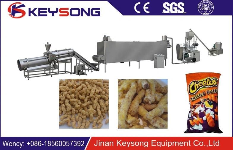 Kurkure Single Screw Extruder Cheetos Nik Naks Machine