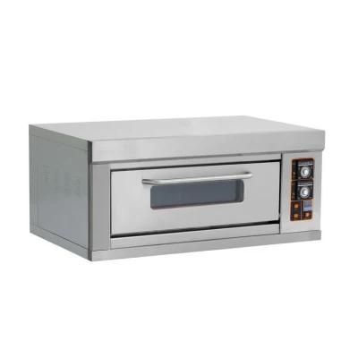 Commercial Industrial Electric Bakery Baking Equipment Single Deck Pizza Oven