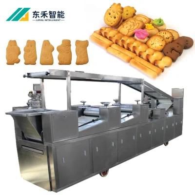 Industrial Biscuit Machine Biscuit Production Line Soft and Hard Biscuit Making Equipment ...