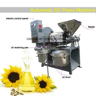 Automatic Sesame Peanut Almond Screw Oil Press Mill Machine (AW6Y)