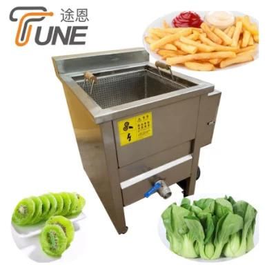 Potato Chips Blanching Machine/ Snacks Frying Machine