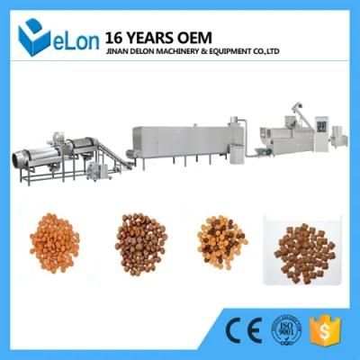 Full-Automatic Animal Fish Food Feed Making Machine / Production Line