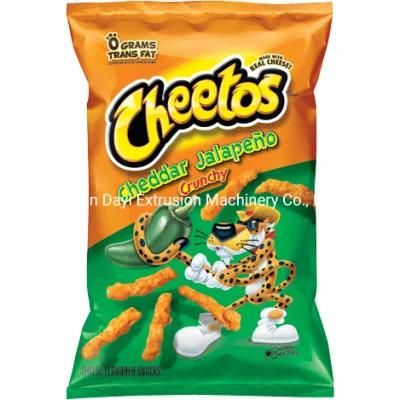 Dayi Cheetos Crunchy Fried Snacks Making Machine