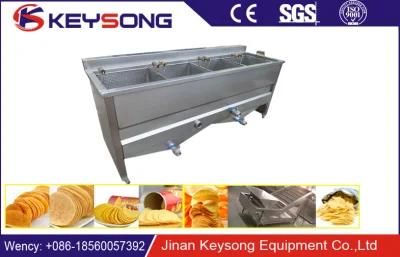 Ce Standard Small Scale Fresh Potato Chips Factory Machines