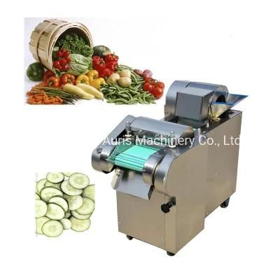 Commercial Used Automatic Vegetable Cutter Machine with Conveyor