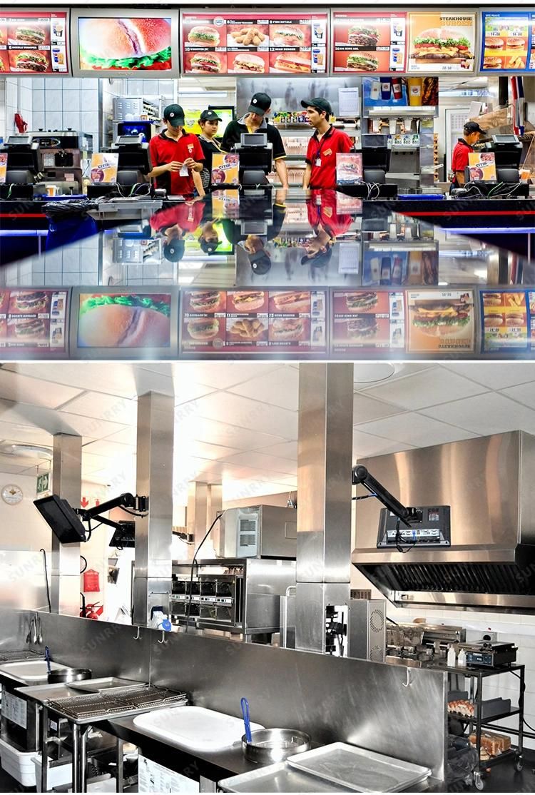 Fast Food Project Design Stainless Steel Catering Equipment Kfc Kitchen Equipment Food Equipment Fast-Food