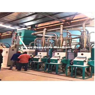 Automatic 20t Maize Flour Milling Project 30t Maize Flour Milling Project Price for Africa