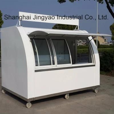 China Mobile Food Cart /Food Kiosk Coffee Cart Breakfast Dining Car Hot Dog Cart with ...