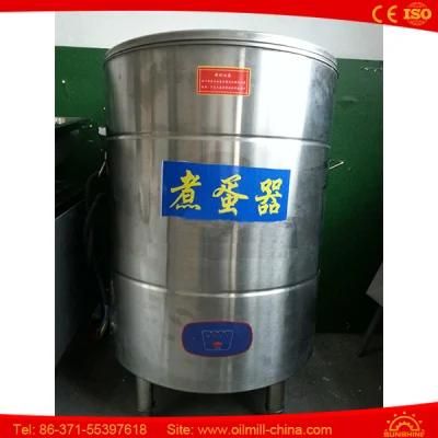 Stainless Steel 100kg/H Quail Egg Boiling Machine Electric Egg Boiler
