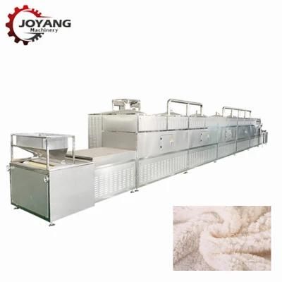 CE Certification Automatic Wool Cloth Microwave Drying Machine