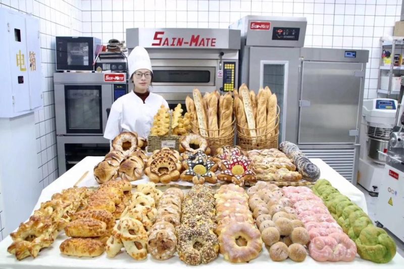 8 Trolleys 256 Trays Bakery Equipments Bread Dough Automatic Timer Steam Humnidity Control Proofer