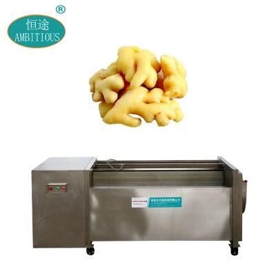 Brush Gingers Peeling Machinery Ginger Peeling and Washing Machine