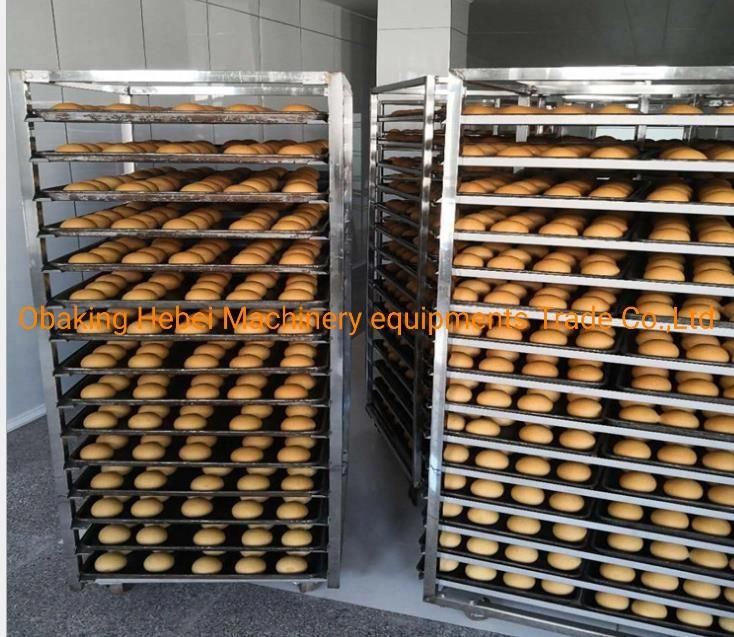 Whole Sets Automatic Burger Buns Production Line with Hotdog Buns Breads Making Machine