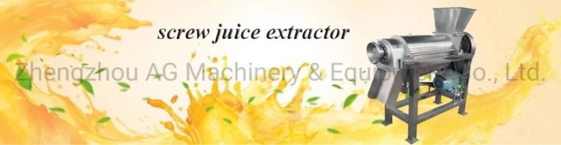 AG Model Best Price Stainless Steel Sugar Cane Juice Extractor Apple Juice Crushing Machine
