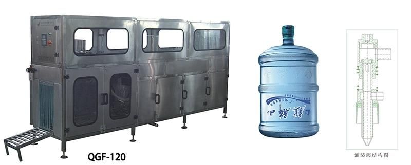 5 Gallon Distilled Drinking Water Bottle Washing Filling Capping Machine