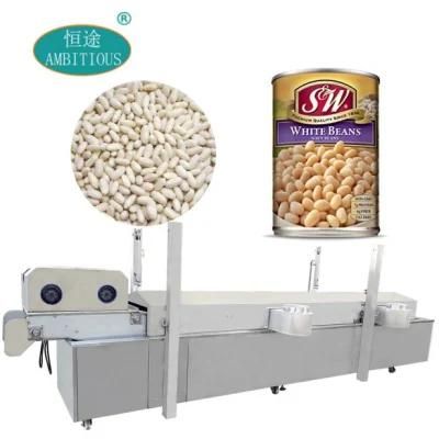 Canned Dried Cooked Purple Speckled Long Shape White Kidney Beans Cooking Machine