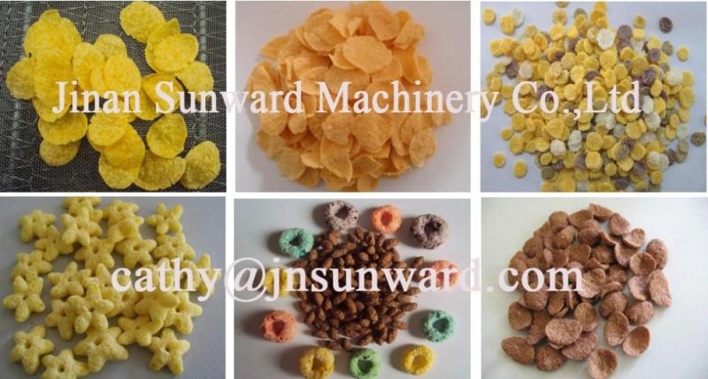 Breakfast Cereal Production Line Corn Flakes Production Machine