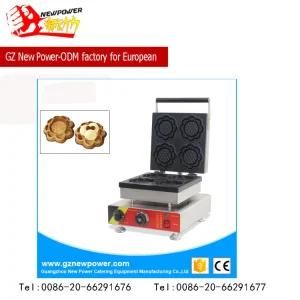 Big Bowlo Shape Cone Waffle Maker/Flower Waffle Iron Machine with Factory Price