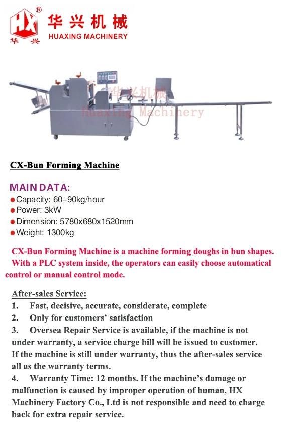 Cx-Bun Forming Machine (Bun/Bread Production)