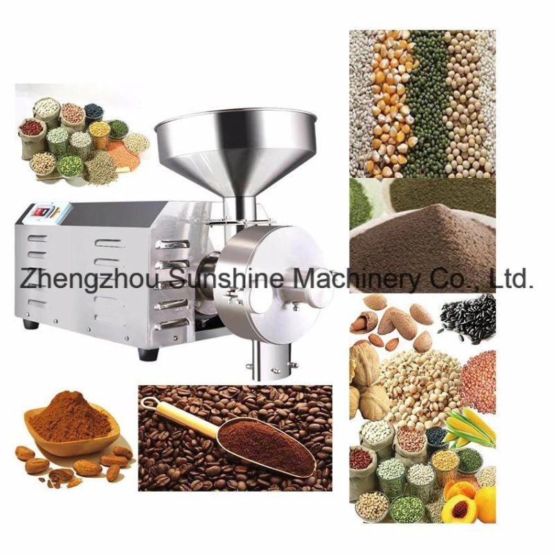 Stainless Steel Cocoa Bean Spice Pepper Grinder Grinding Machine