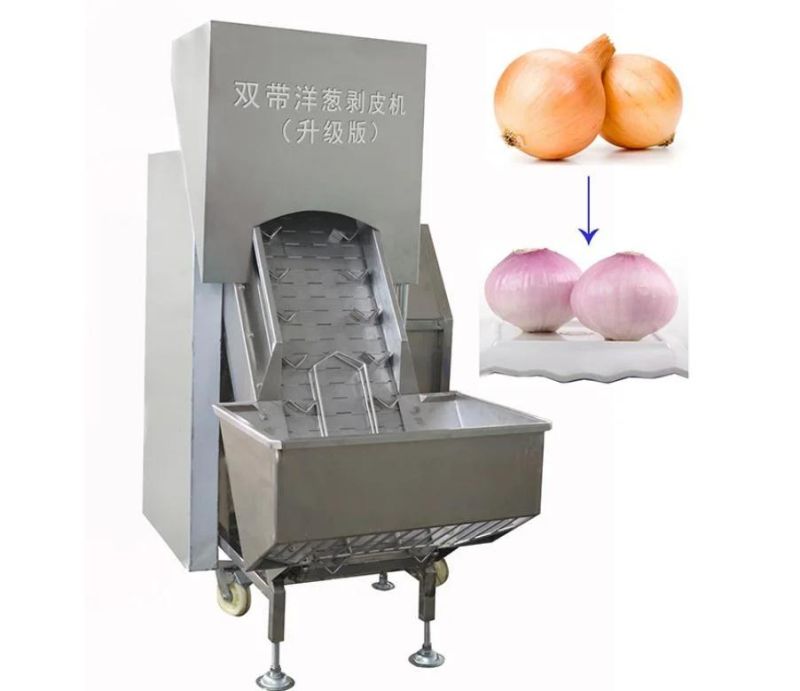 Industrial Onion Peeling and Cutting Machine Onion Peeler Machine