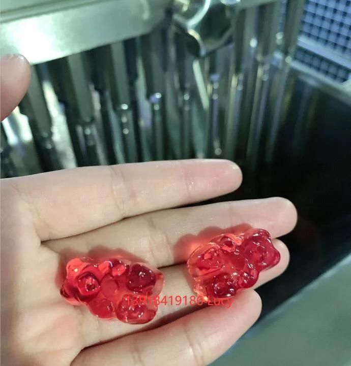 Automatic Soft Candy Jelly Gummy Bear Candy Making Machine