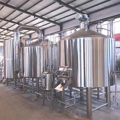 Stainless Steel Brewery 2000L Beer Process Equipment Professional