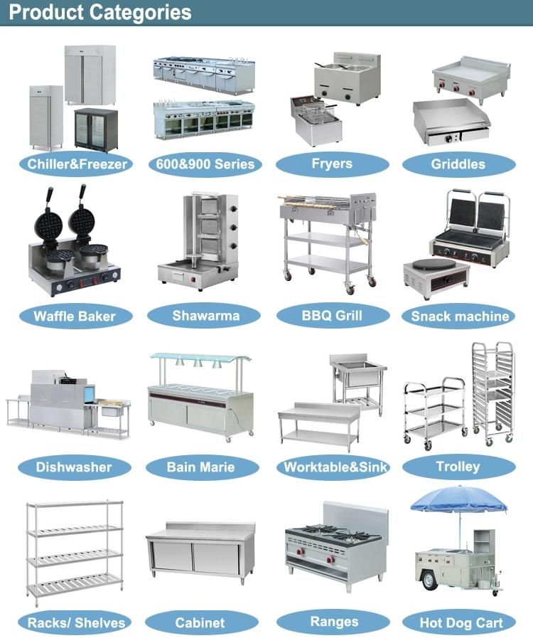 Electric Hot Food Case/Food Warmer Display Commercial Food Warming Showcase 6p with Moisture