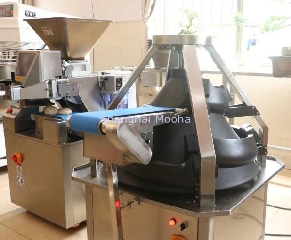 20-500g Fully Automatic Dough Divider and Rounder Machine Continuous Dough Dividing and Rounding Machine