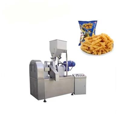 Double Screw Extruder Cheetos Puff Food Machine