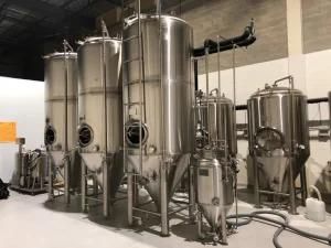 10bbl Turnkey Project of Brewery Whole Set Beer Brewery Equipment Beer Brewing Equipment