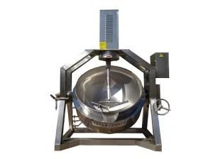 Electric Tilting Boiling Pan 2000 L Jacketed Kettle Planetary Stirring Cooking Pot ...