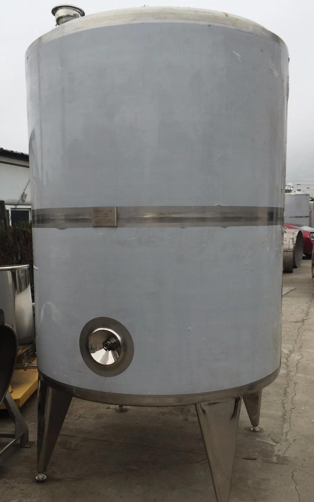 5000L Stainless Steel Fruit Heating Jacket Mixing Holding Preparation Tank Price