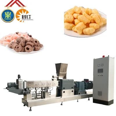 Puff Snacks Machine/ Automatic Manufacturer Corn Curls Snacks Making Machine