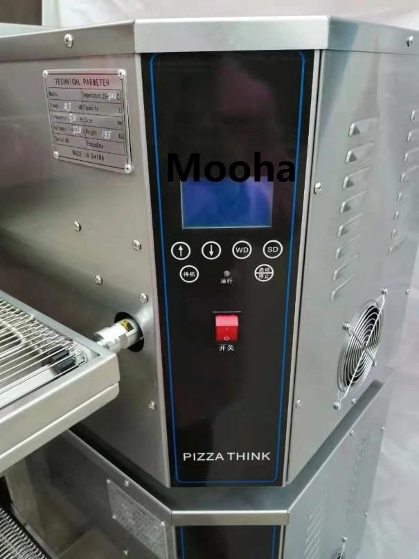 Commercial 9 12 18 Inch Electric Gas Pizza Conveyor Baking Oven Equipment