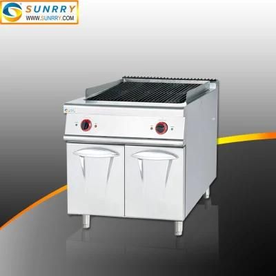 Luxury Western Commercial Propane Grill with Lava Rock