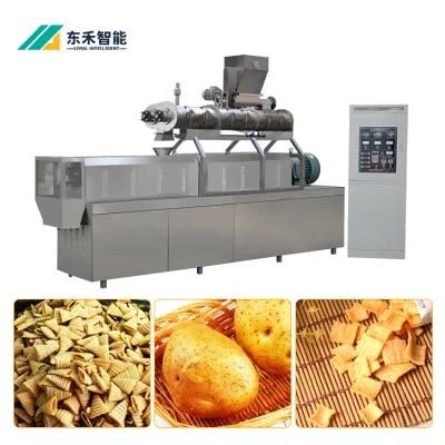 Frying Snacks Making Machine Pellet Snack Bugle Chip Snack Processing Line